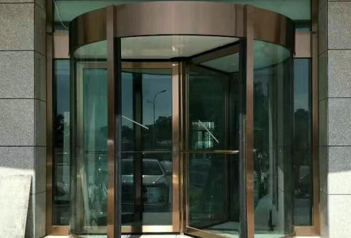 天水旋转门厂家告诉您场所为什么选择旋转门？