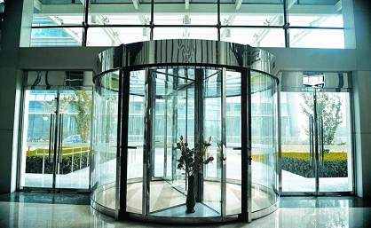 天水旋转感应门 | 防风节能 | 酒店/写字楼适用！